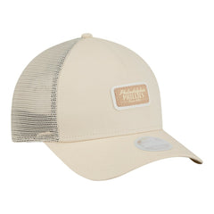 Philadelphia Phillies New Era Women's Tonal Patch 9FORTY M-Crown A-Frame Trucker Adjustable Hat - MLB Hats