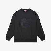 Baltimore Orioles Mitchell & Ness Phantom Fleece Crewneck Sweatshirt - MLB Sweatshirts