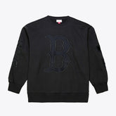 Boston Red Sox Mitchell & Ness Phantom Fleece Crewneck Sweatshirt - MLB Sweatshirts