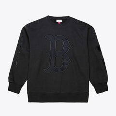 Boston Red Sox Mitchell & Ness Phantom Fleece Crewneck Sweatshirt - MLB Sweatshirts