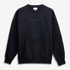 Detroit Tigers Mitchell & Ness Phantom Fleece Crewneck Sweatshirt - MLB Sweatshirts