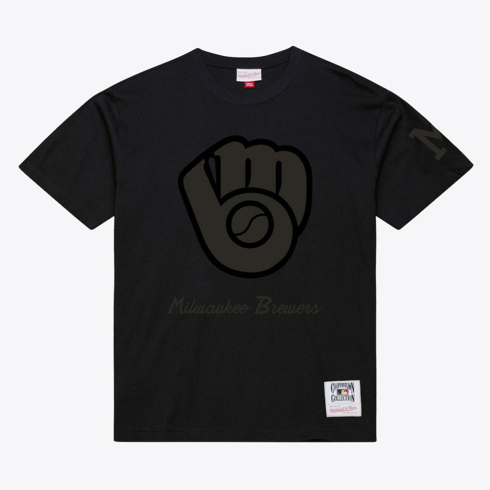 Milwaukee Brewers Mitchell & Ness Cooperstown Collection Phantom T-Shirt - MLB T-shirts
