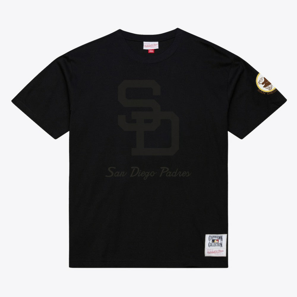 San Diego Padres Mitchell & Ness Cooperstown Collection Phantom T-Shirt - MLB T-shirts