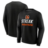 Cincinnati Bengals Streak Pullover Sweatshirt | NFL US