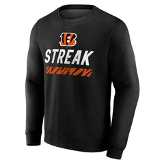 Cincinnati Bengals Streak Pullover Sweatshirt | NFL US