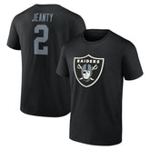 Las Vegas Raiders Ashton Jeanty Icon Name & Number T-Shirt | NFL US