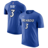 Blue Desmond Bane Orlando Magic Icon Edition Name & Number T-Shirt | NBA