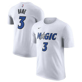 White Desmond Bane Orlando Magic Association Edition Name & Number T-Shirt | NBA