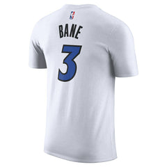 White Desmond Bane Orlando Magic Association Edition Name & Number T-Shirt | NBA