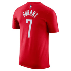 Red Kevin Durant Houston Rockets Icon Edition Name & Number T-Shirt sale | NBA