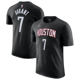 Black Kevin Durant Houston Rockets Jordan Brand Statement Edition Name & Number T-Shirt sale | NBA