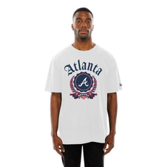 Atlanta Braves New Era Fleur Domestic T-Shirt - MLB T-shirts
