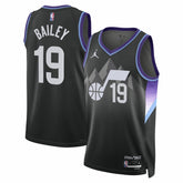 Black Ace Bailey Utah Jazz Jordan Brand Unisex Swingman Player Jersey | NBA