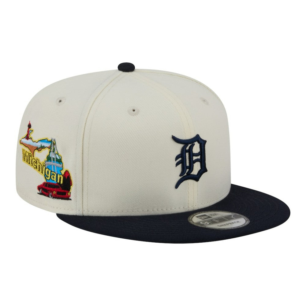 Detroit Tigers New Era Localized 9FIFTY Snapback Hat - MLB Hats