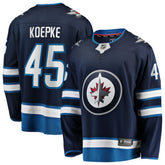 Cole Koepke Winnipeg Jets Fanatics Home Breakaway Jersey - NHL Jerseys