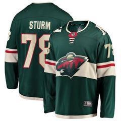 Nico Sturm Minnesota Wild Fanatics Home Breakaway Jersey - NHL Jerseys