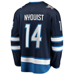 Gustav Nyquist Winnipeg Jets Fanatics Home Breakaway Jersey - NHL Jerseys