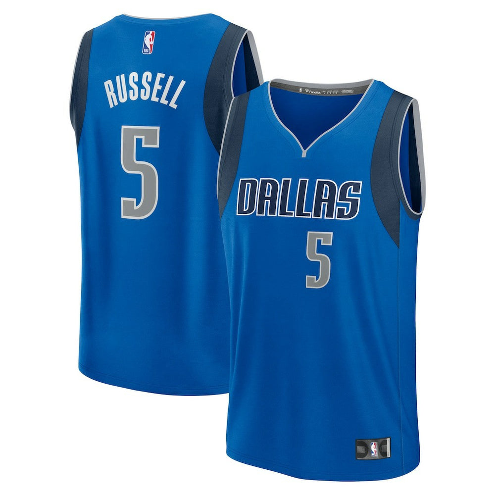 Blue D'Angelo Russell Dallas Mavericks Fast Break Replica Player Jersey sale | NBA