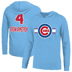 Pete Crow-Armstrong Chicago Cubs Majestic Threads Lightweight Name & Number Hoodie - MLB Hoodies