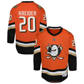 Chris Kreider Anaheim Ducks Outerstuff Youth Home Replica Jersey - NHL Jerseys