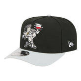 Black San Antonio Spurs Injection Cartoon Logo A-Frame 9FIFTY Adjustable Hat | NBA