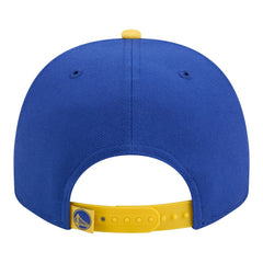 Royal Golden State Warriors Injection Cartoon Logo A-Frame 9FIFTY Adjustable Hat sale | NBA