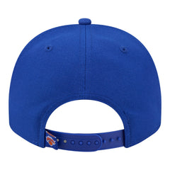Blue New York Knicks Injection Cartoon Logo A-Frame 9FIFTY Adjustable Hat | NBA
