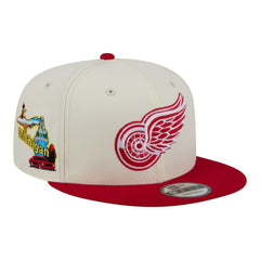 Detroit Red Wings New Era Injection Localized Two-Tone 9FIFTY Snapback Hat - NHL Hats