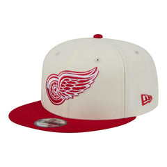 Detroit Red Wings New Era Injection Localized Two-Tone 9FIFTY Snapback Hat - NHL Hats