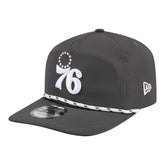 Graphite Philadelphia 76ers Tonal Rope 19TWENTY Adjustable Hat | NBA