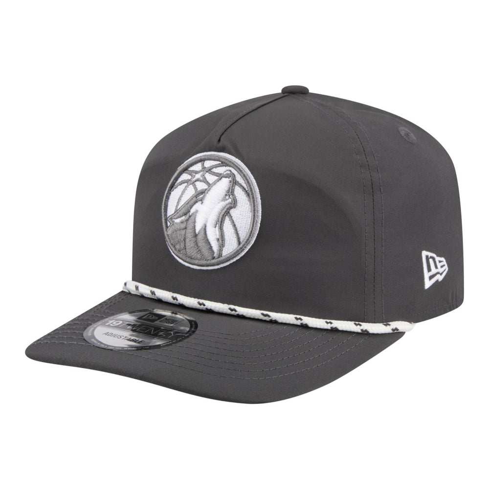 Graphite Minnesota Timberwolves Tonal Rope 19TWENTY Adjustable Hat | NBA