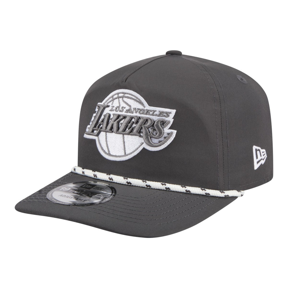 Graphite Los Angeles Lakers Tonal Rope 19TWENTY Adjustable Hat | NBA