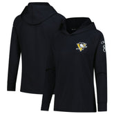 Sidney Crosby Pittsburgh Penguins Levelwear Women's Impression Name & Number Raglan Hoodie - NHL Hoodies