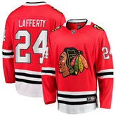 Sam Lafferty Chicago Blackhawks Fanatics Home Breakaway Jersey - NHL Jerseys