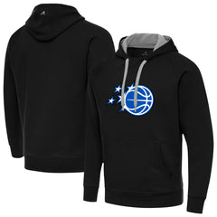 Black Orlando Magic Antigua New Logo Victory Pullover Hoodie | NBA