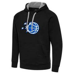 Black Orlando Magic Antigua New Logo Victory Pullover Hoodie | NBA
