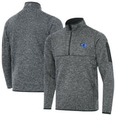 Heather Gray Orlando Magic Antigua New Logo Fortune Quarter-Zip Pullover Jacket | NBA