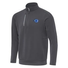 Pewter Orlando Magic Antigua New Logo Generation Quarter-Zip Pullover Top | NBA