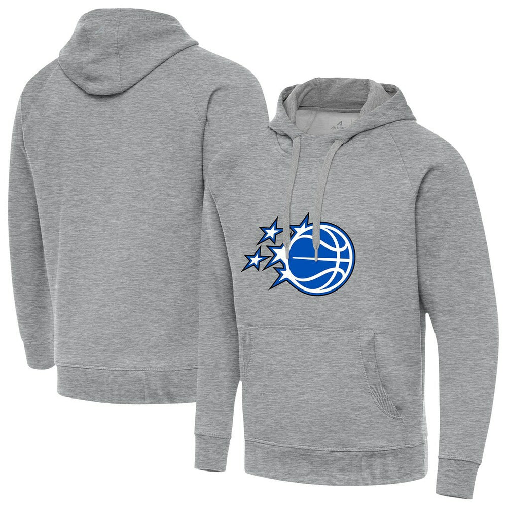 Heather Gray Orlando Magic Antigua New Logo Tall Victory Pullover Hoodie | NBA