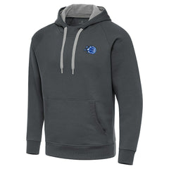 Charcoal Orlando Magic Antigua New Logo Victory Pullover Hoodie | NBA