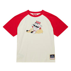 Cincinnati Reds Mitchell & Ness Women's Boyfriend Raglan T-Shirt - MLB T-shirts