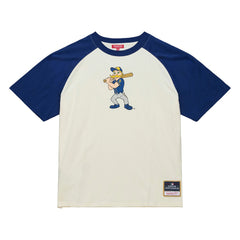 Milwaukee Brewers Mitchell & Ness Women's Boyfriend Raglan T-Shirt - MLB T-shirts