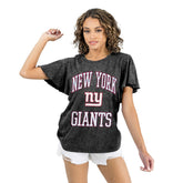 New York Giants Gameday Couture Women's Relaxed Flutter Sleeve T-Shirt | NFL Online