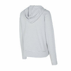 Kansas City Royals Concepts Sport Women's Liftoff Striped V-Neck Hoodie - MLB Hoodies