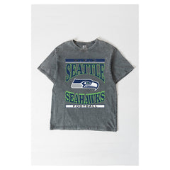 Seattle Seahawks Gameday Couture Women's Oversized Classic Grind Washed T-Shirt | NFL Sale