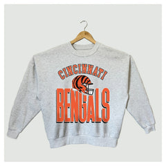 Cincinnati Bengals Gameday Couture Women's Fierce Focus Premium Oversized Fleece Pullover Sweatshirt | NFL Online