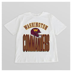 Washington Commanders Gameday Couture Women's Oversized Classic Fierce Focus T-Shirt | NFL Near me