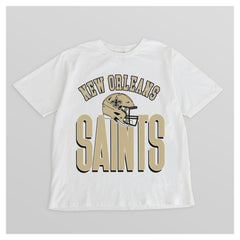 New Orleans Saints Gameday Couture Women's Oversized Classic Fierce Focus T-Shirt | NFL Sale