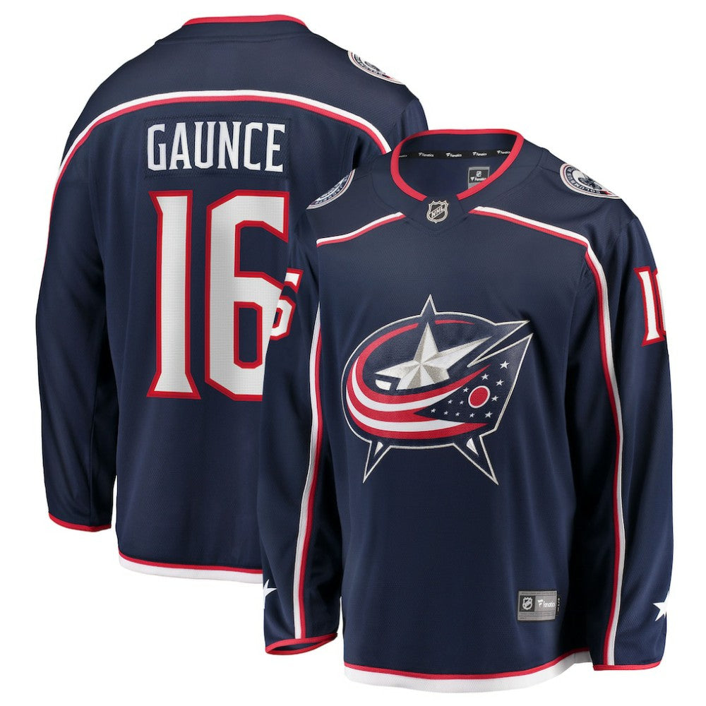 Brendan Gaunce Columbus Blue Jackets Fanatics Home Breakaway Jersey - NHL Jerseys
