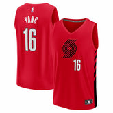 Red Yang Hansen Portland Trail Blazers Fast Break Replica Jersey | NBA